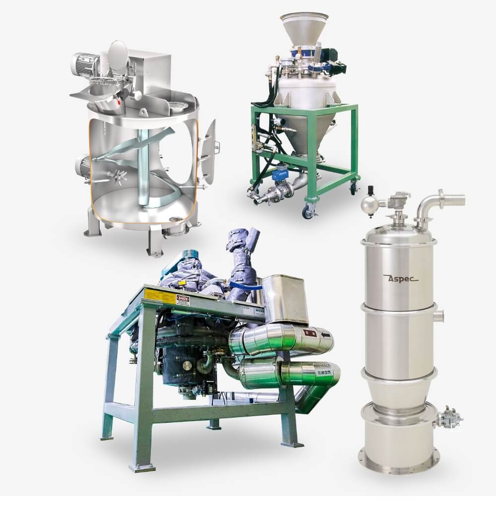 Sales of powder-handling equipment