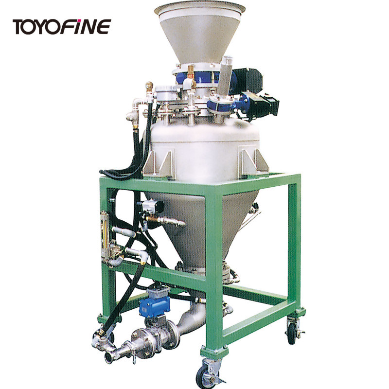 Dense-phase pneumatic conveying system Plug Master (TPM)